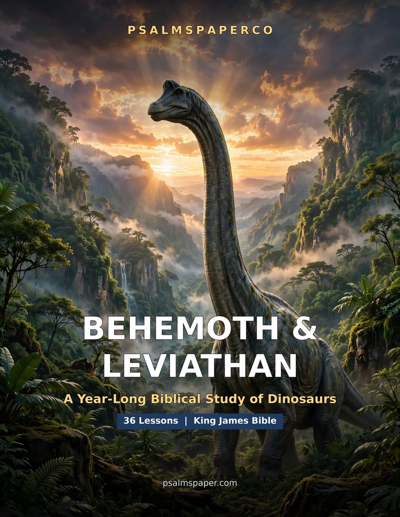 Behemoth & Leviathan: A Year-Long Biblical Study of Dinosaurs
