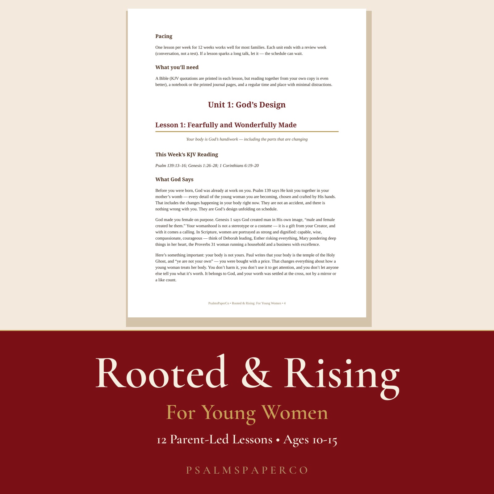 Rooted & Rising: For Young Women