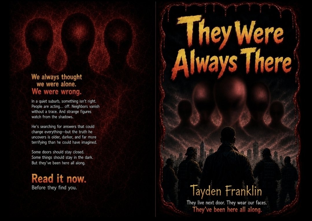 Full cover of They Were Always There, front and back